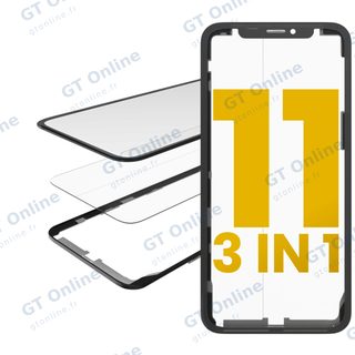 Vitre d’écran avec OCA pour Apple iPhone 11 (OCA Master, lot de 2)