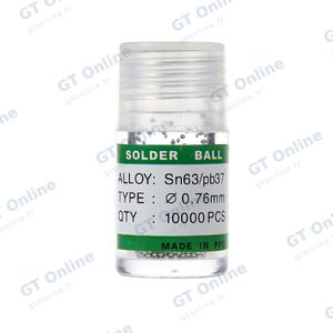 Billes d'Étain 0,76mm Sn63/Pb37 (10000 pcs)