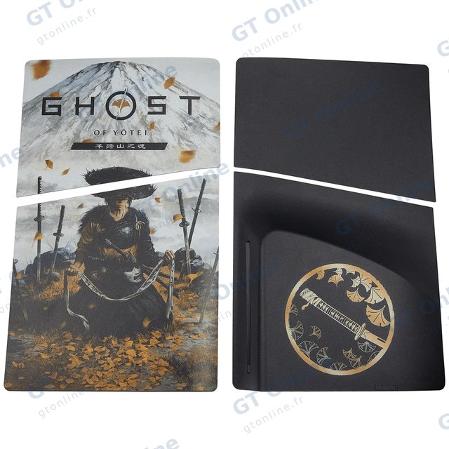 Pièce console de jeu pour Sony PlayStation 5 Slim (Disc Edition, The Soul of Mount Yotei)