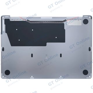 Coque inférieure pour Apple MacBook Pro 13" A2338 (2020) (origine, gris sidéral)