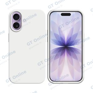 Coque Silicone Compatible pour Apple iPhone 17 (#09) Blanc