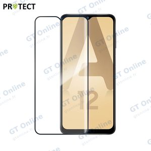 Verre Trempé Intégral PROTECT pour Samsung Galaxy A12 A125/Galaxy A12 Nacho A127 Noir