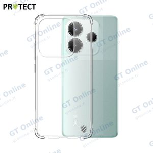 Coque Silicone Renforcée PROTECT pour Xiaomi Redmi Note 14 5G Transparent
