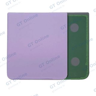 Vitre arrière pour Samsung Galaxy Z Flip 4 (pack service origine, violet Bora)