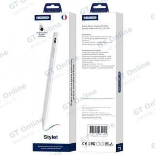 Stylet pour smartphones et tablettes JELLICO T1 — blanc
