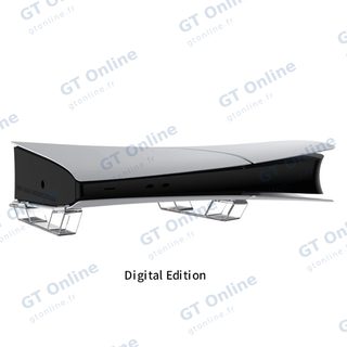 Support horizontal pour PlayStation 5 Slim DOBE TP5-3582 — transparent