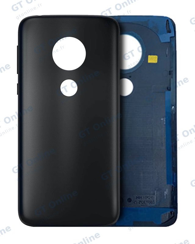 Vitre arrière pour Motorola Moto G7 Play (XT1952 / 2019) (noir, version US)