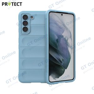 Coque de Protection IX008 PROTECT pour Samsung Galaxy S21 5G G991 Bleu Clair