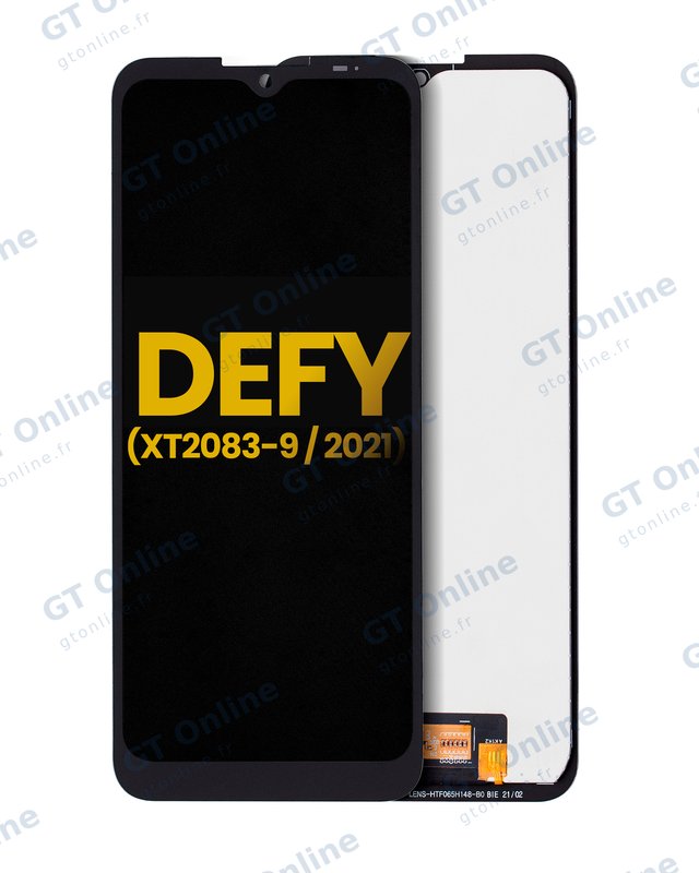 Écran LCD sans châssis pour Motorola Defy (XT2083-9 / 2021) (reconditionné, toutes couleurs)