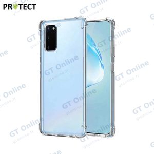 Coque Silicone Renforcée PROTECT pour Samsung Galaxy S20 Plus 5G G986/Galaxy S20 Plus G985 Transparent