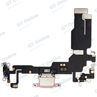 Dock de charge pour Apple iPhone 15 (origine d'occasion, rose)