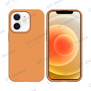 Coque Silicone Compatible pour Apple iPhone 12 Mini (#61) Corail
