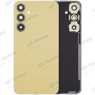 Vitre arrière pour Samsung Galaxy A35 5G (A356 / 2024 (sans logo, compatible premium, Lemon)