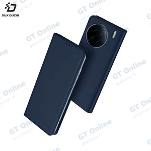 Housse de Protection Skin Pro Dux Ducis pour Vivo X90 Pro Bleu