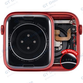 Châssis pour Apple Watch Series 6 (44MM) (origine d'occasion — grade A, version GPS, Aluminum / Red)
