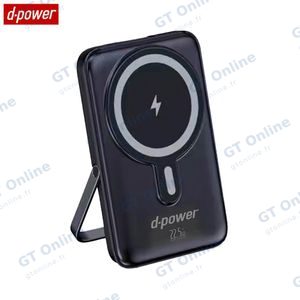 Batterie Externe Power Bank sans Fil Magnétique d-power avec Câbles USB-C + Lightning + Micro USB + USB-A P8285 — vue 4