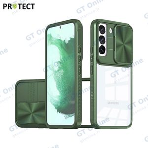 Coque de Protection IE027 PROTECT pour Samsung Galaxy S22 S901 Vert Foncé