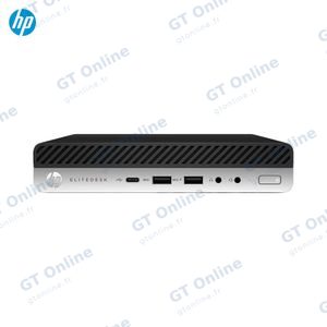 Mini PC HP EliteDesk 800 G5 DM i5-8400T, SSD 256Go, RAM 16Go (Grade AB) - Windows 11 Pro