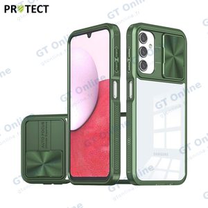 Coque de Protection IE027 PROTECT pour Samsung Galaxy A14 5G A146P/Galaxy A14 4G A145 Vert Foncé