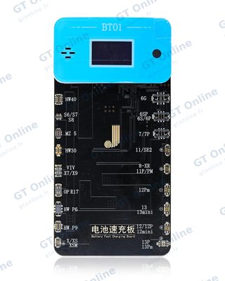 Chargeur de batterie externe JCID BT01 avec lecture des données de batterie