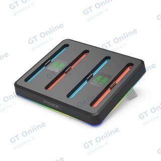 Station de charge pour 4 manettes Joy-Con Nintendo Switch 2 DOBE TNS-3160 — noir
