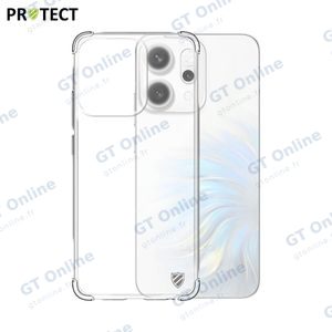 Coque Silicone Renforcée PROTECT pour OPPO Reno14 5G Transparent