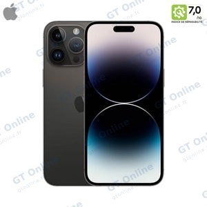 Smartphone Occasion Apple iPhone 14 Pro Max 256Go Grade C Noir Sidéral