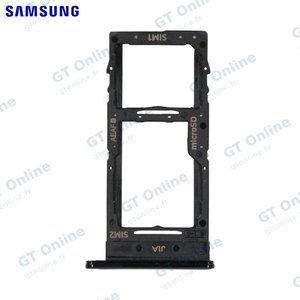 Tiroir SIM Original Samsung Galaxy A51 5G A516 GH98-45491A Noir Prismatique