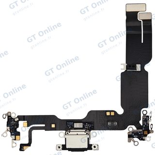 Dock de charge pour Apple iPhone 15 Plus (origine d'occasion, noir)