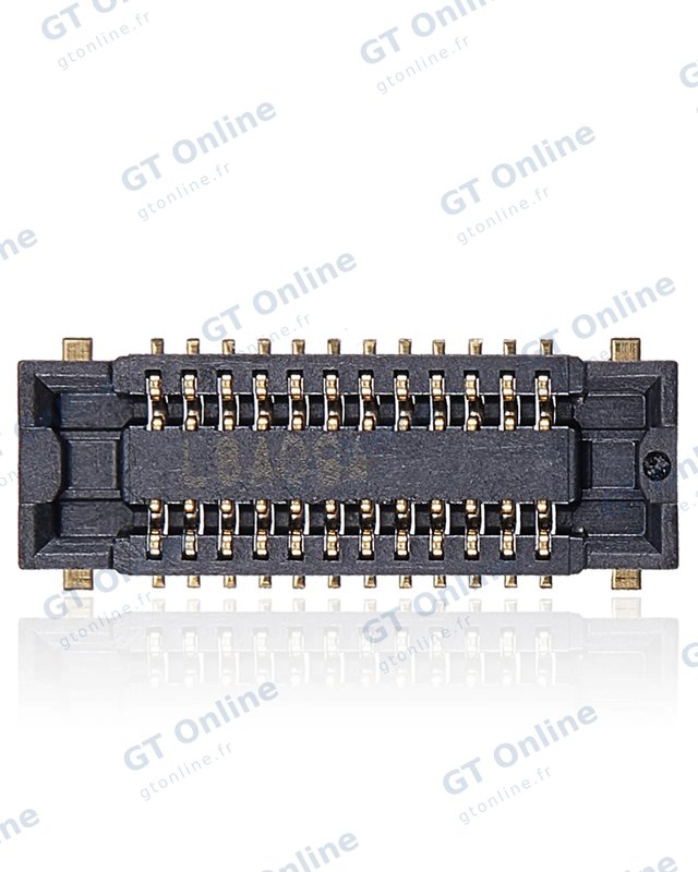 Connecteur FPC femelle des caméras macro et de profondeur à souder sur la carte mère pour Samsung Galaxy A13 5G (A136U / 2021) (24 Pin) (lot de 10)