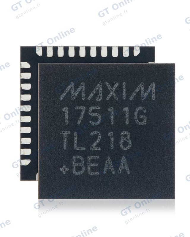 Circuit intégré d’alimentation et de charge pour Apple MacBook Pro 15" A1286 (2011) (MAXIM: MAX17511G / MAX17511GTL: 820-2915-A / B: QFN-40 Pin)