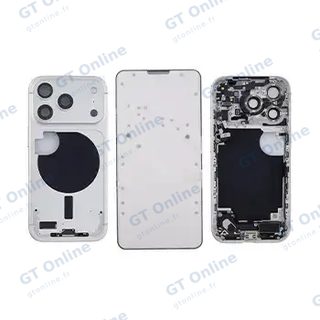 Châssis pour Apple iPhone 17 Pro (origine, version US, argent)