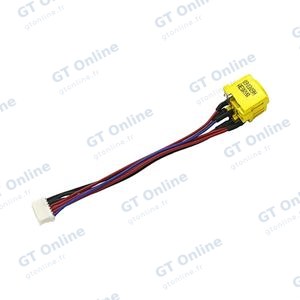 Connecteur Prise d'Alimentation DC Jack (8cm) pour Lenovo ThinkPad W510/ W520/ W530/ T510/ T510i/ T520/ T530