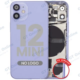 Châssis pour Apple iPhone 12 Mini (version US, compatible premium, violet)
