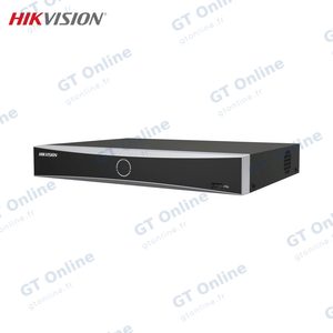 Enregistreur NVR avec IA Hikvision DS-7604NXI-K1/4P AcuSense (4 Channels PoE, 1 Port HDD) Noir — vue 2