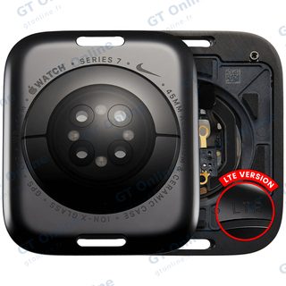 Vitre arrière pour Apple Watch Series 7 (45mm) (LTE Version, Nike)