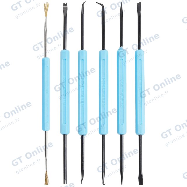 Jeu d’outils d’aide à la soudure WLXY SA-10 (6-en-1)
