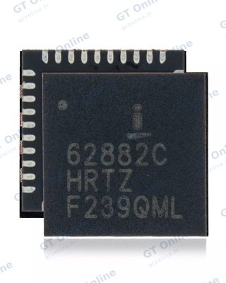 Circuit intégré régulateur abaisseur PWM multiphase pour Apple MacBook Pro 15" A1398 (2012-2013) (62882C / ISL62882C / ISL62882CH / ISL62882CHR / ISL62882CHRT / ISL62882CHRTZ / ISL62882CHRTZ GMUX:U8900: QFN-40 Pin)