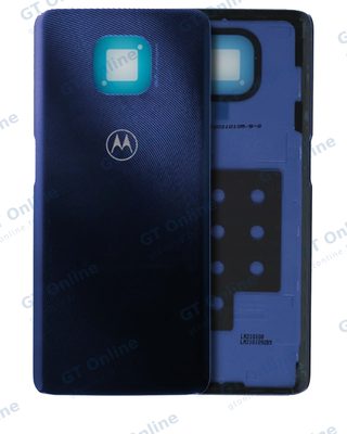 Vitre arrière pour Motorola Moto G Power (XT2117 / 2021) (origine, bleu Glowing)