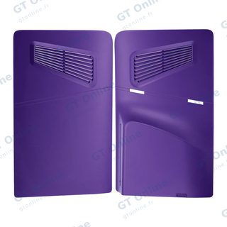 Pièce console de jeu pour Sony PlayStation 5 Slim (violet, lot de 2)