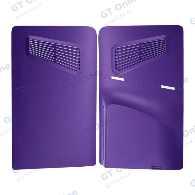 Pièce console de jeu pour Sony PlayStation 5 Slim (violet, lot de 2)