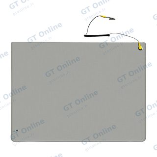 Tapis antistatique ESD 50 × 70 cm (gris)