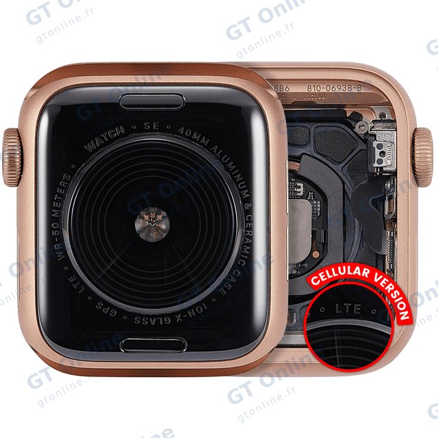 Châssis pour Apple Watch Series SE 1st (40MM) (origine d'occasion — grade A, Cellular Version, Aluminum / Gold)