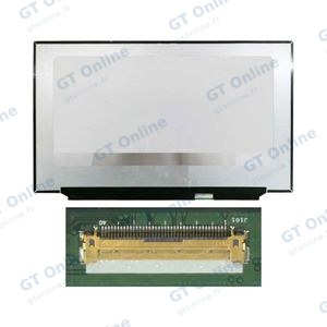Dalle Ordinateur Portable 17.3" Slim FHD (1920x1080) LCD 120Hz, eDP 40pin Gauche 25mm, Fixation Haut Bas ~391mm