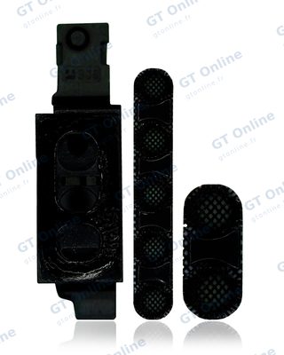 Grille de haut-parleur / micro pour Apple iPhone XS (noir, lot de 10)