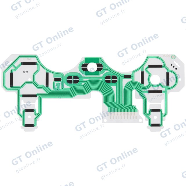 Nappe des boutons à film conducteur pour manette Sony DualShock 3 (PS3) CECH-ZC2U — SA1Q188A