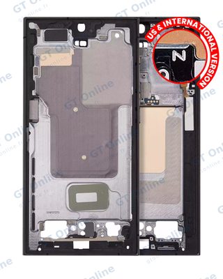 Châssis pour Samsung Galaxy S24 Ultra 5G (version US & internationale, noir titane)