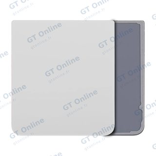 Vitre arrière pour Samsung Galaxy Z Flip 4 5G (pack service origine, blanc)