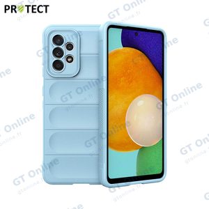 Coque de Protection IX008 PROTECT pour Samsung Galaxy A52 5G A526/Galaxy A52 4G A525 Bleu Clair