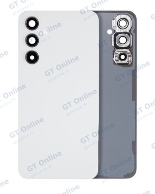 Capot arrière avec lentilles pour Samsung Galaxy A54 5G (A546 / 2023) (compatible, blanc) — vue 1